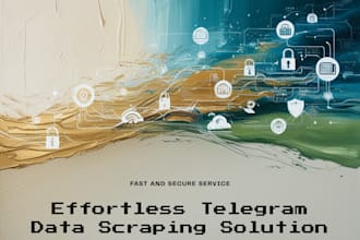 do telegram scraping, bot and automation