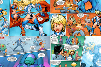 draw comic book illustration, manga comic, manga pages, manga comic illustration