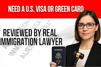 help you with US immigration visa, green card, and uscis filing