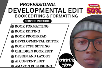 do book editing and formatting, proofread christian developmental book editor