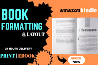 developmental ebook formatting book typesetting line editing  for amazon kdp
