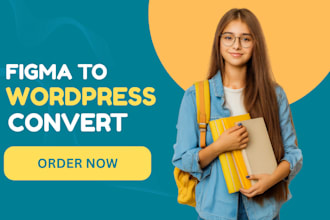 convert figma to wordpress, redesign wordpress, fix wp errors or provide wp help