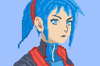 create custom pixel art for your game or project