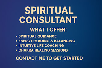 offer spiritual healing and intuitive chakra guidance