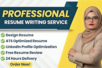 create a professional and ats compliance resume CV for your dream job