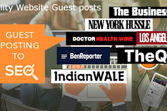 publish high da dr guest post backlinks SEO on my websites