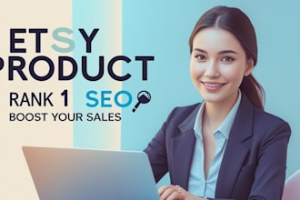 manually optimize and rank your etsy product to page 1