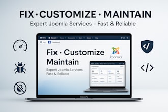 fix any joomla issue with professionalism in 24 hours