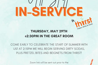 design custom flyers for your event, meeting, or promotion