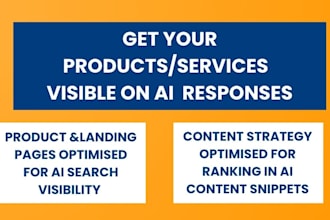 aeo, geo optimize ecommerce pages for ai search visibility