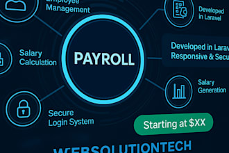 create employee payroll and salary system in laravel