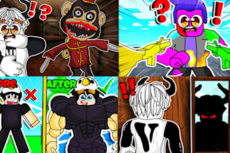 make perfect cartoon roblox thumbnail