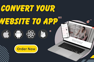 convert website into a mobile app