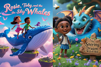 create stunning 3d childrens storybook illustrations in disney style