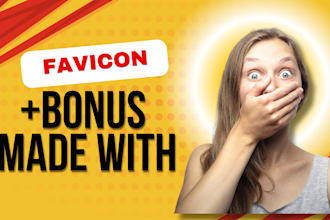 do awesome logo favicon in 24h with bonus