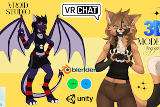 do vrchat avatar upload 3d character vtuber vrc avatar furryvrchat nsfw game art