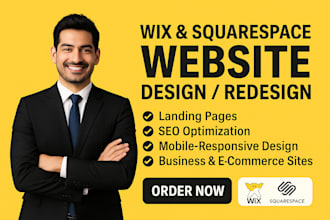 professionally design  redesign your wix or squarespace weebly store to shopify