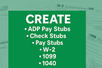 do adp paystub t4, check stubs, payroll slip, w2 w3 pay stubs, w2, 1099, 1040