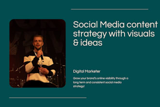 create your social media content strategy