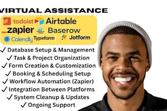 do baserow, todoist, airtable, typeform, jotform, googleform, carlendly, zapier