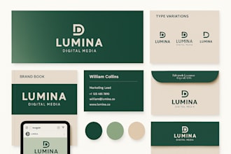 create a complete brand identity kit