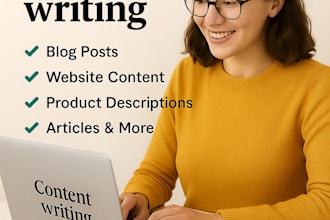be your professional content writer for blogs and articles
