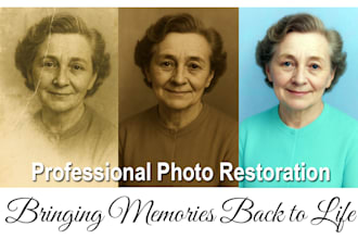 professionally restore, colorize, and enhance your old photos