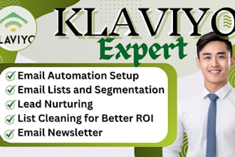klaviyo email automation setup email lists and segmentation lead nurturing