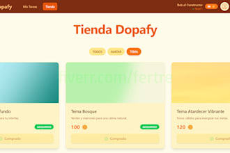 develop custom, responsive react, js UI components