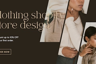 design clothing shopify store