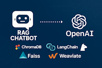 create langchain, rag and ai chatbots for your business