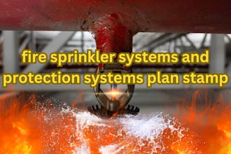 create detailed fire safety system plans for buildings and offices