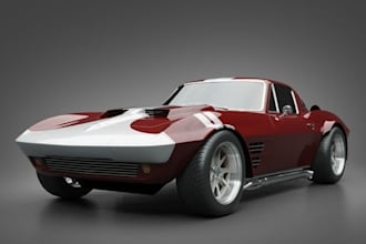 rethink 3d vehicle design,glb car,luxury concept,car shell,dnd lancer car panels