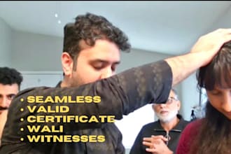 lead your seamless, quick, and valid nikah imam