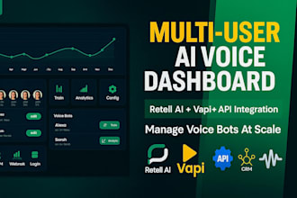 create multi user retell ai voice agent dashboard API integration vapi