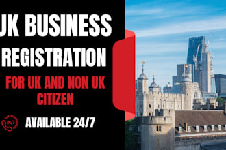 uk company registration for non UK resident and UK resident with office address