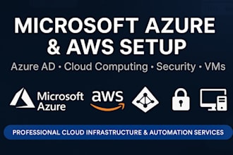 setup and manage microsoft azure AWS azure ad cloud computing security vm intune