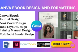 book formatting for amazon book typesetting canva book design workbook journal