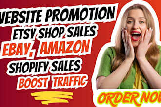 promote etsy ebay amazon shopify, to my 30 million pinterest
