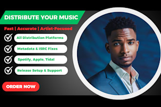 fix issue and distribute music using distrokid, ditto, tunecore, cd baby, amuse