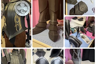 do 3d cosplay model wearable cosplay creation 3d helmet design 3d cosplay armor