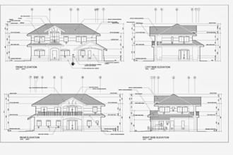 stamp and do architectural blueprint for building permit staadpro sap2000