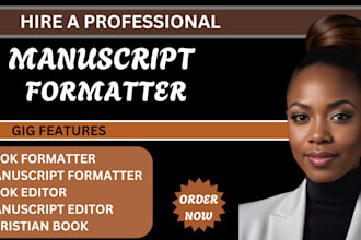 edit manuscript proofread and format manuscript for amazon