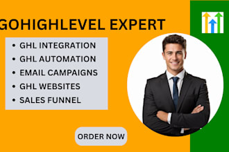 gohighlevel ghl automation email markerting real estate website funnel saas quiz