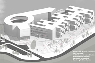 make detailed model and working drawing in revit