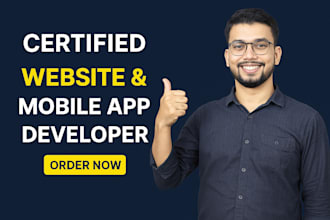 develop ai mobile app, ai web app, ai saas, ai chatbot or custom mobile app