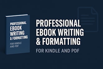 create modern and professional graphic designs for your business and ebook cover