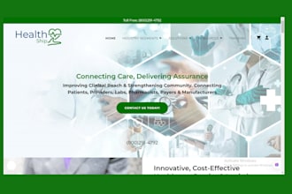 build medical courier website medical supplies website medical equipment website