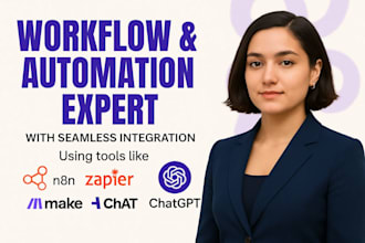 build powerful make com and zapier automations with chatgpt, vapi, n8n, and apis