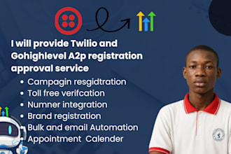 setup gohighlevel a2p 10dlc with twilio for SMS campaign